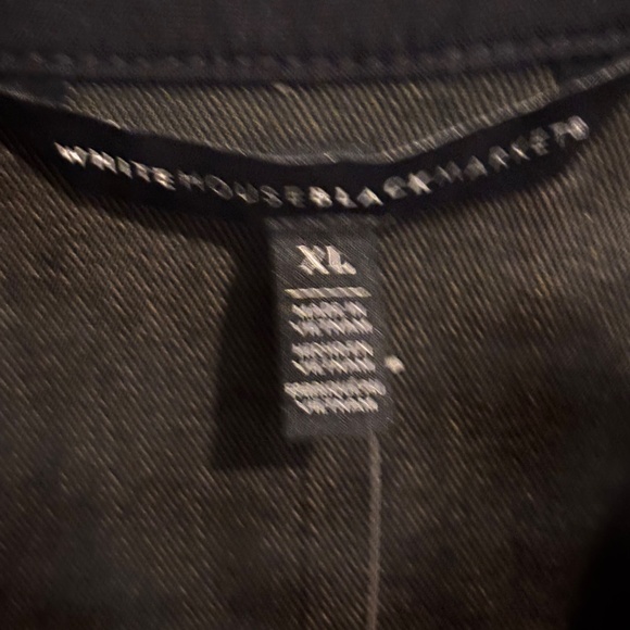 White House Black Market Jacket Xl Green Camo Full Zip - Picture 8 of 9